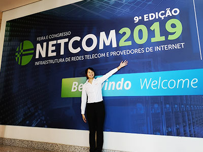 Tuolima participated NETCOM 2019 Brazil in August